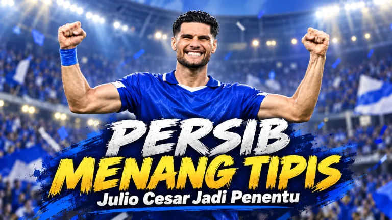 Hasil Persib Bandung vs Persik Kediri: Gol Tunggal Julio Cesar Bawa Maung Bandung Menang Tipis 1-0